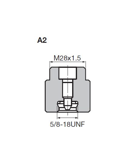 A2 FPK Adapter (5/8-18)