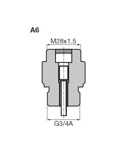 A6 FPK Adapter (G3/4A)