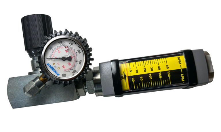 Flow Meter Test Kit, Reverse Flow - 50 GPM | HydraCheck