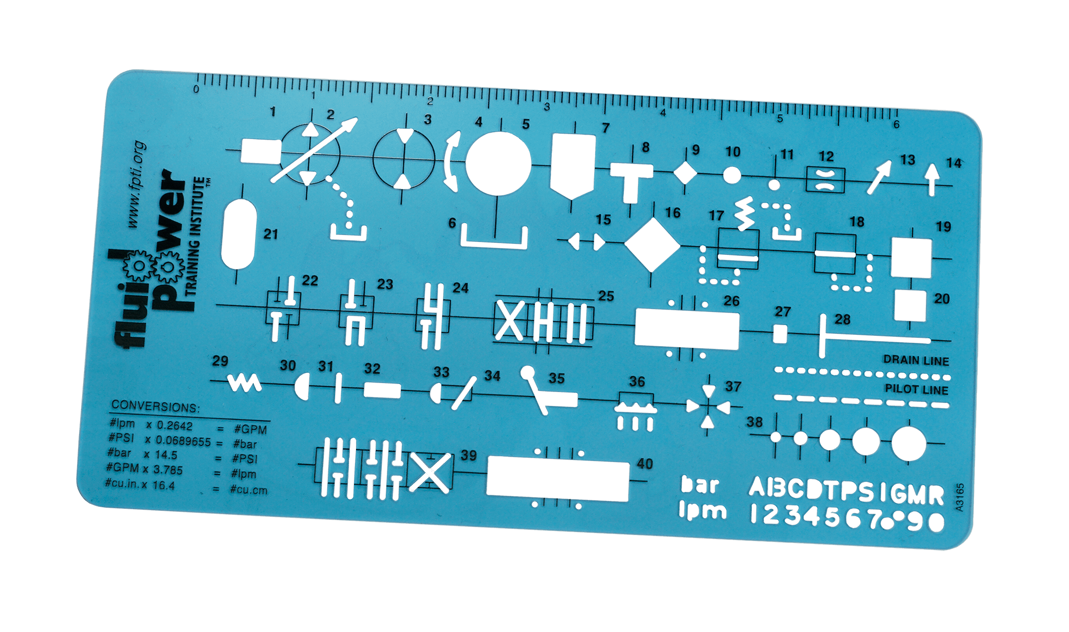 Fluid Power Symbol Drawing Templates