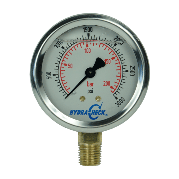 3000 PSI Pressure Gauge