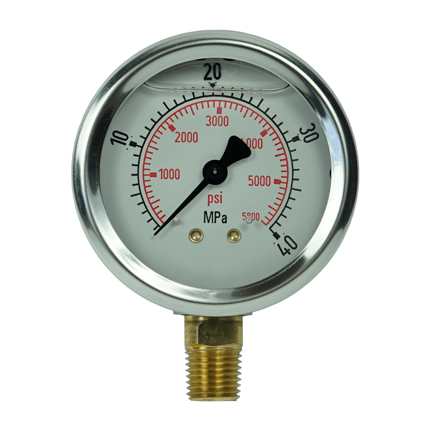 Pressure Test Products - Pressure Gauge - 40 MPa - Hydracheck
