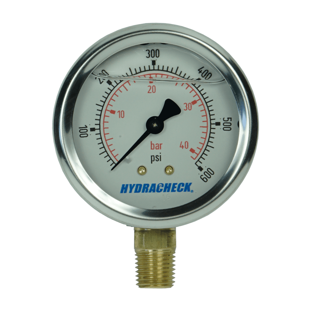 Pressure and Vacuum Gauges 300 PSI HydraCheck