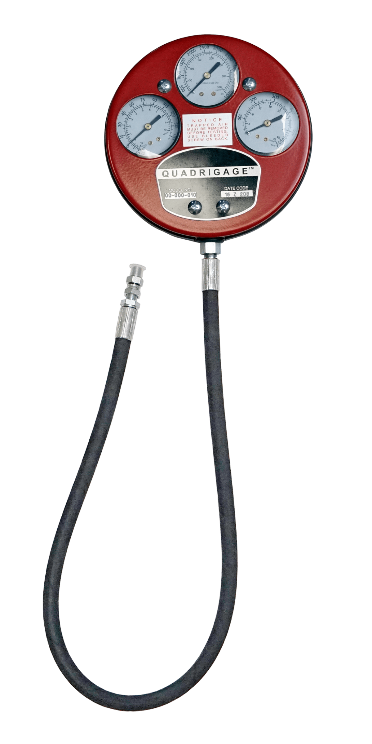 Differential pressure shop gauge test kit