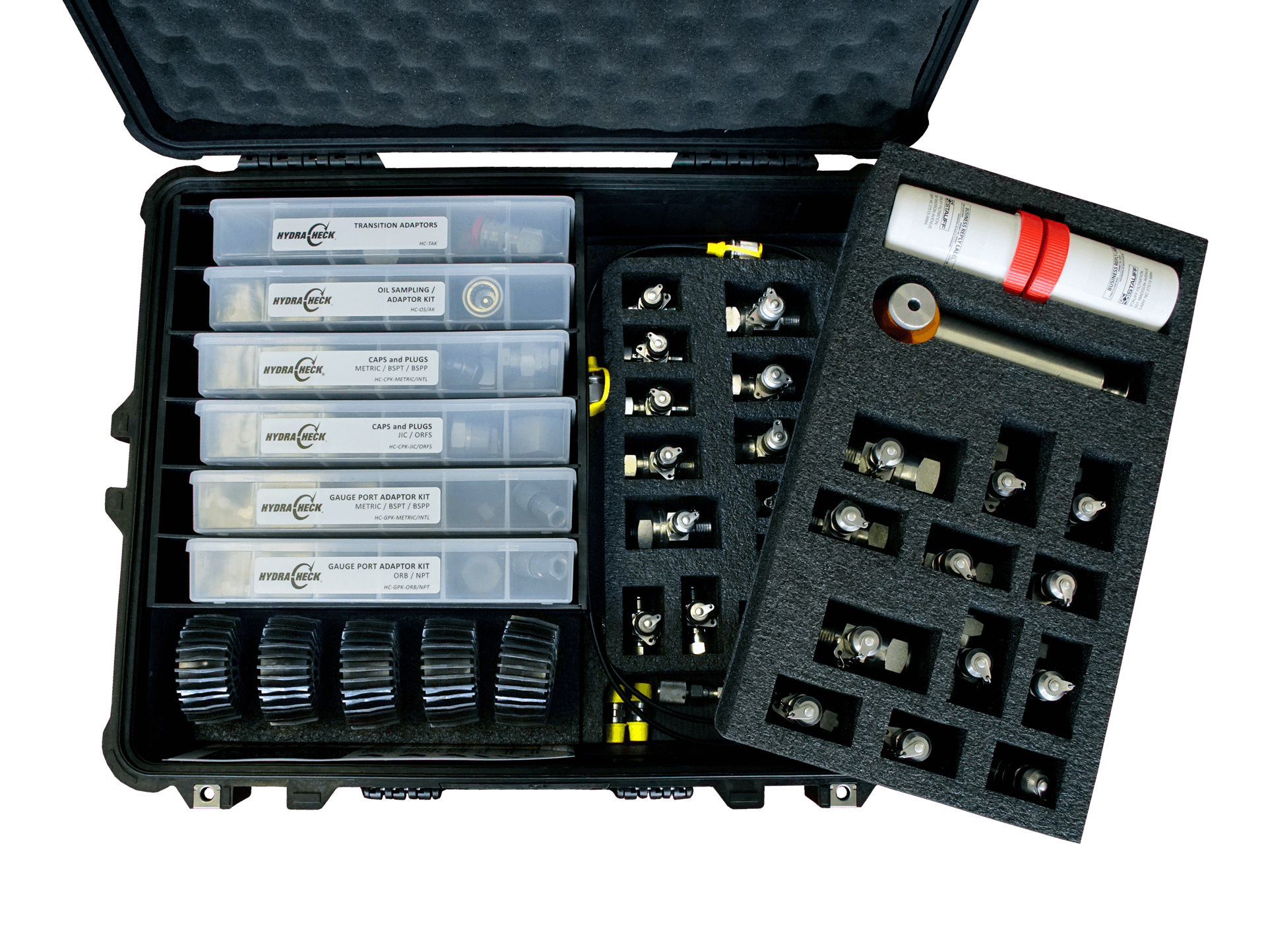 Analogue Pressure Test Kit With Hoses & Adaptors