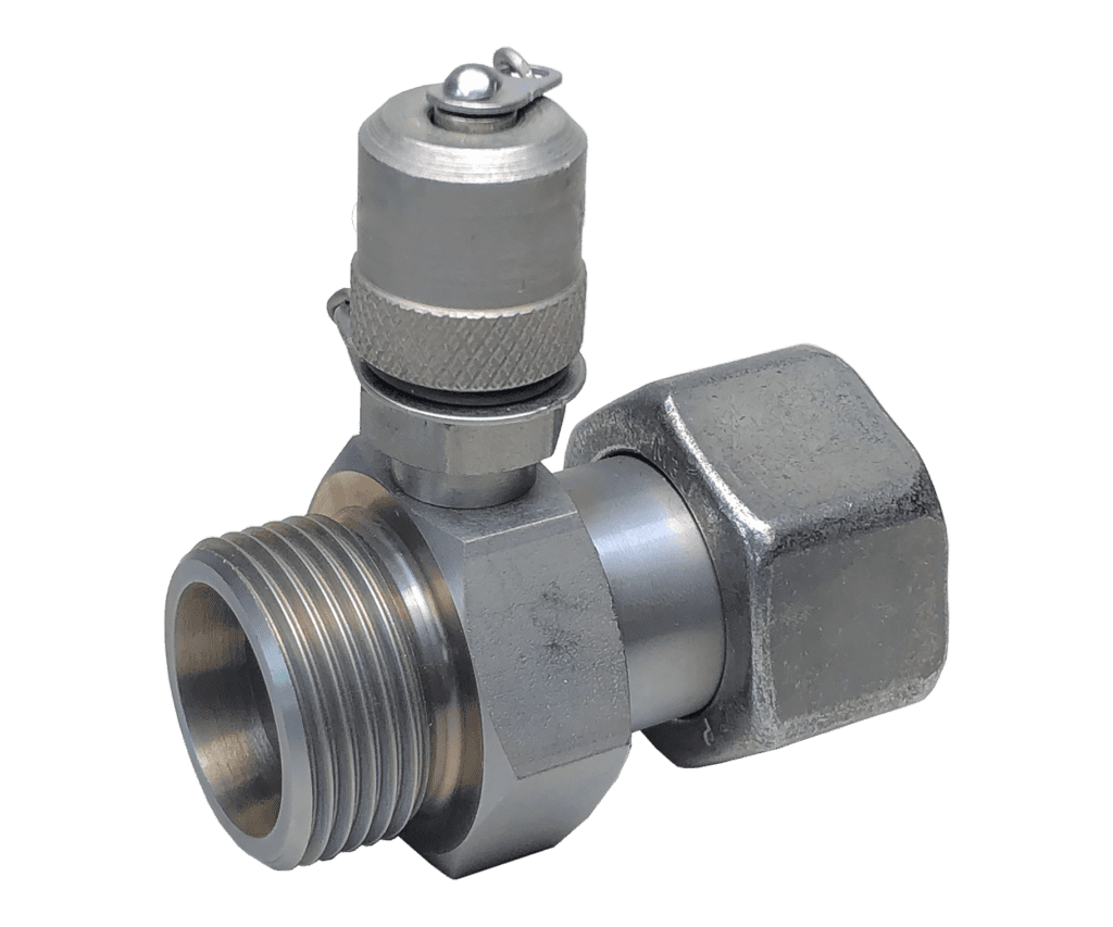 Metric DIN Male x DIN Female Gauge Port Adapters HydraCheck